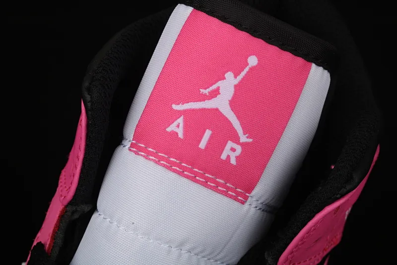 All categories Air Jordan Jordan series basketball shoes Air Jordan 1 Mid Air Jordan Mid AJ1 Joe 1 Pink Popsicle Zhongbang series basketball shoes 555112-002